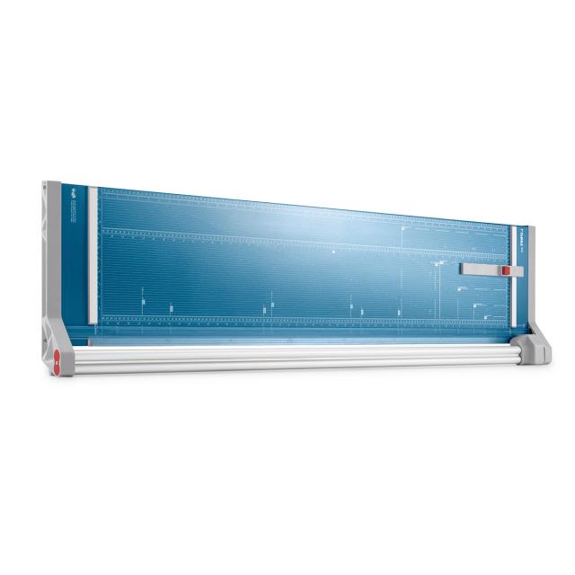 Trimmer Dahle 558, A0, lungime taiere 1300 mm, capacitate 7 coli, albastru