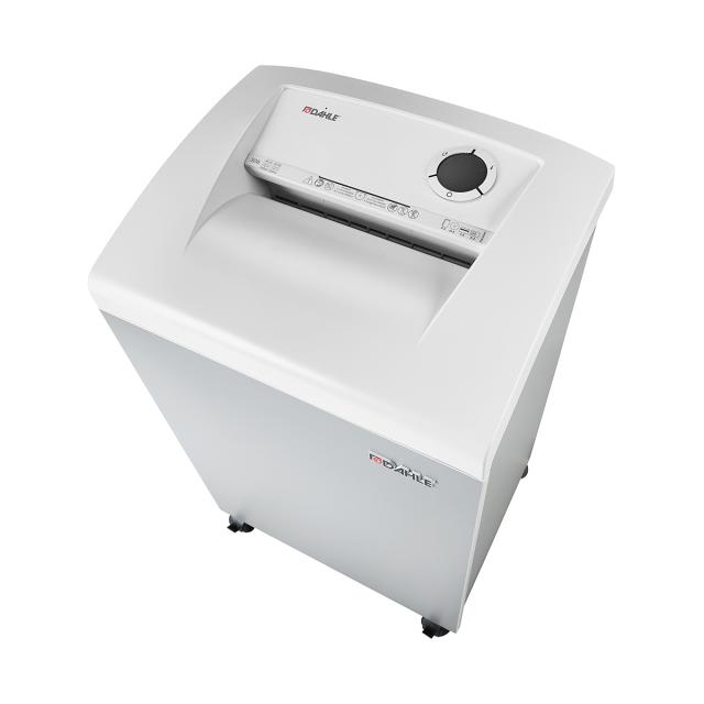 Distrugator documente profesional Dahle 306, taiere P-3, 18-20 coli, 60 l, motor puternic, operare silentioasa, 60 l