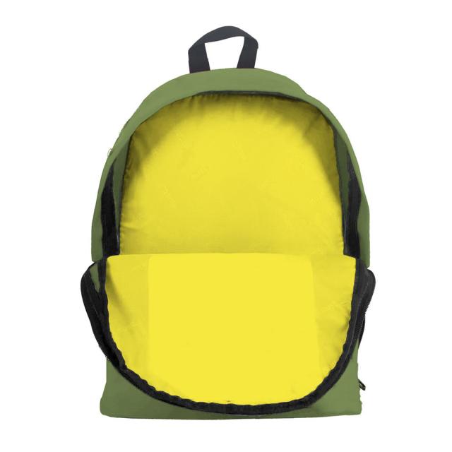 Ghiozdan Must, 4 compartimente, 32x17x42 cm, olive