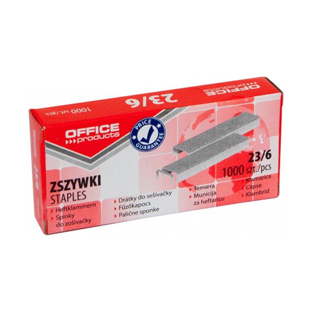 Capse Office Products 23/6, 1000 bucati