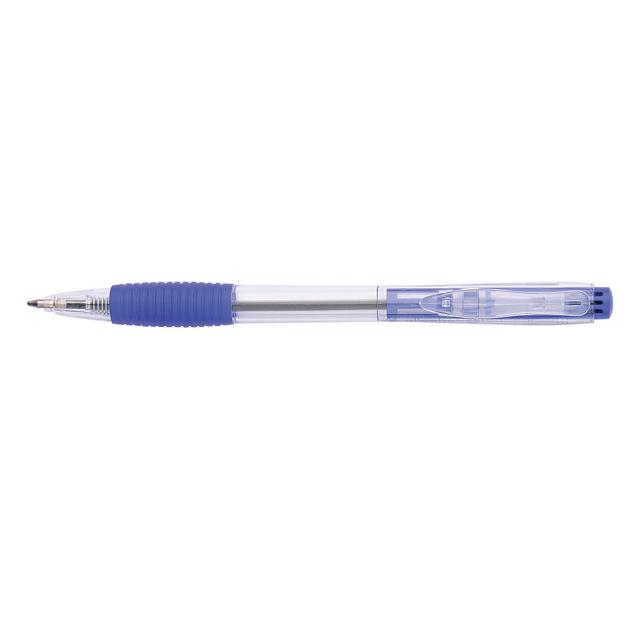 Pix cu mecanism Office Products, 0.7 mm, albastru