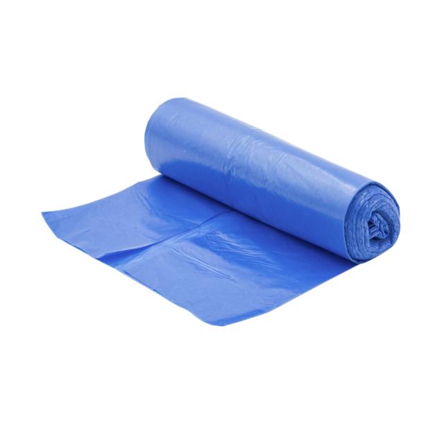 Saci menaj LDPE, albastri, 100x120 cm, 160L, 10 bucati/rola