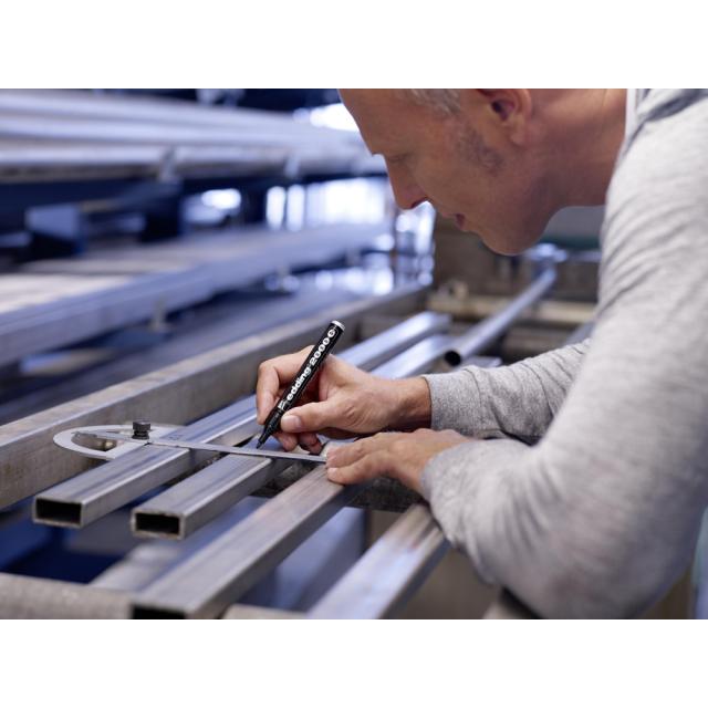 Marker Edding 2000 permanent varf rotund 1.5-3 mm, galben