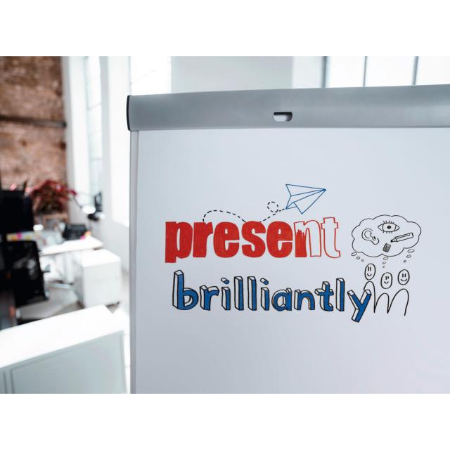 Marker brilliant paper edding 30, corp din plastic, varf rotund, 1.5-3 mm, albastru