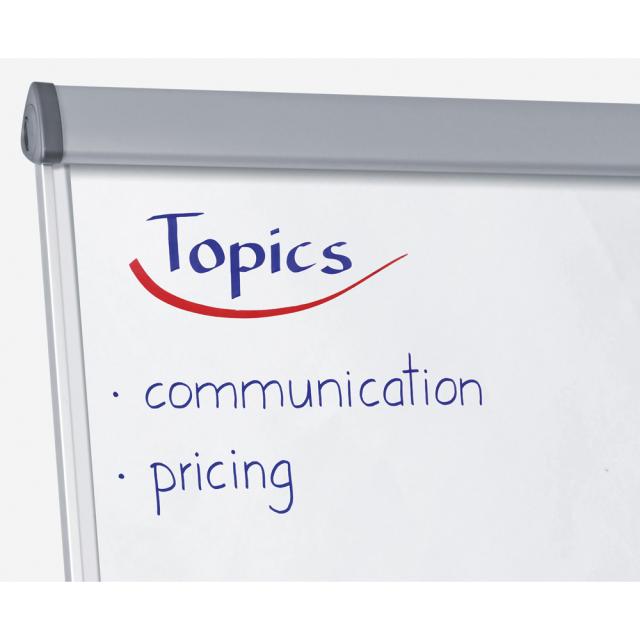 Marker Edding 380 pentru flipchart, varf rotund, 1.5-3 mm, albastru
