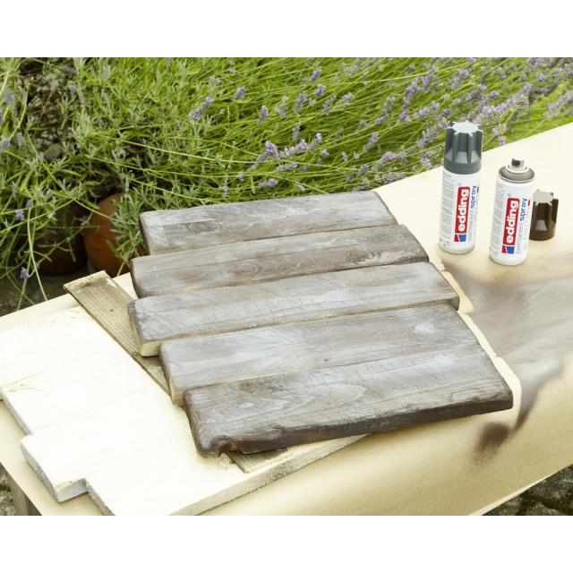 Spray vopsea acrilica Edding 5200, argintiu mat, acrilic, 200 ml