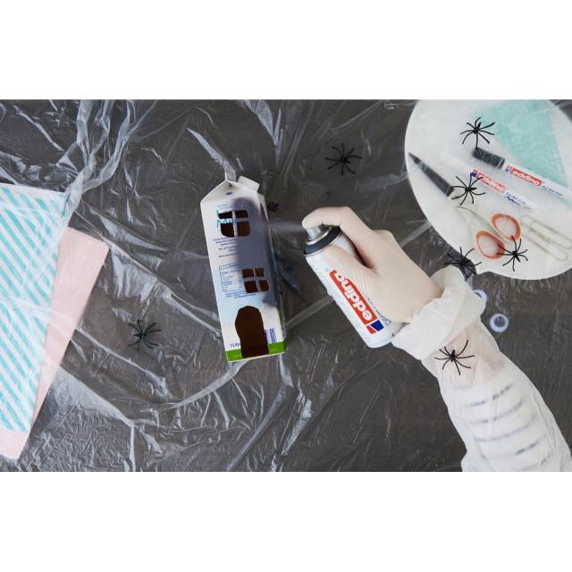 Spray vopsea acrilica Edding 5200, antracit mat, 200 ml, uscare rapida