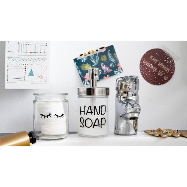 Marker cu vopsea edding 751, corp metalic, varf rotund, 1-2 mm, set 5 culori metalice: negru, alb, auriu, argintiu, cupru