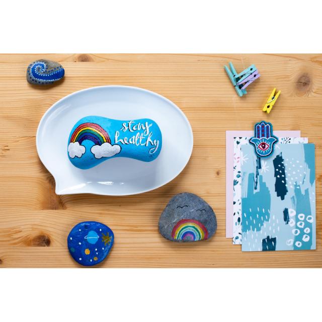 Marker cu vopsea Edding 780, corp metalic, varf extra-fin 0.8 mm, auriu si argintiu, set 2 bucati