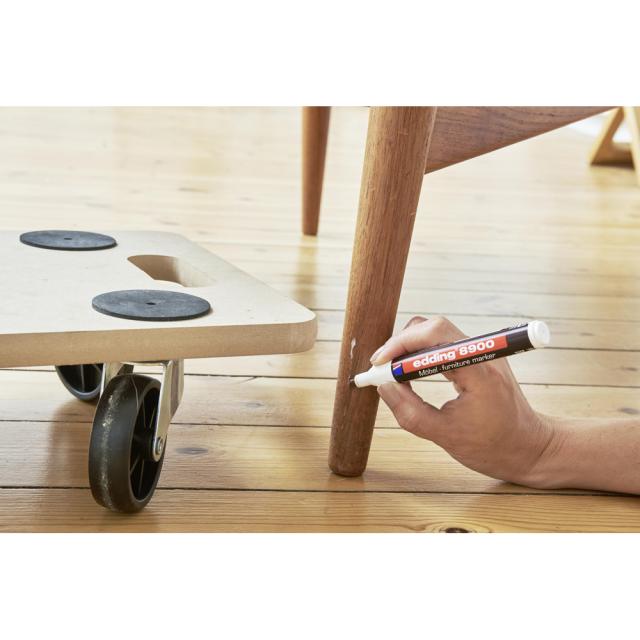 Marker Edding 8900 pentru retusuri mobilier, lemn tec