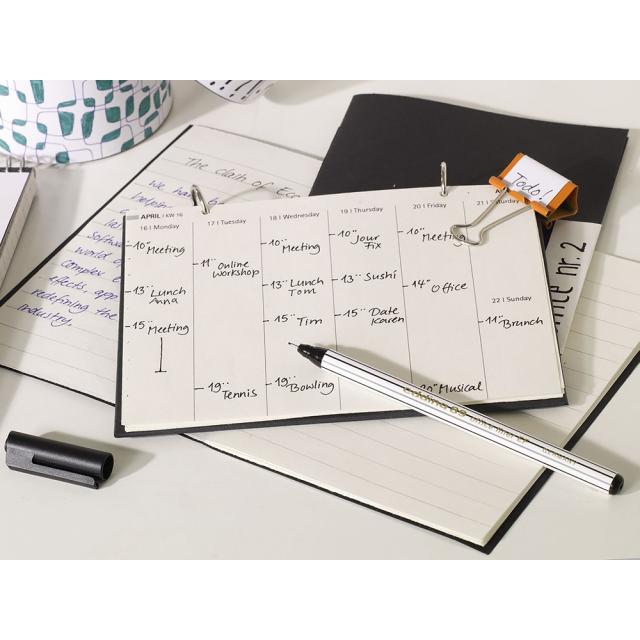 Liner Edding Office 89, varf fetru, 0.3 mm, negru