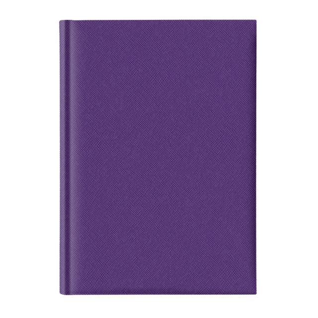 Agenda Adria, nedatata, A5, hartie ivory, coperta mov