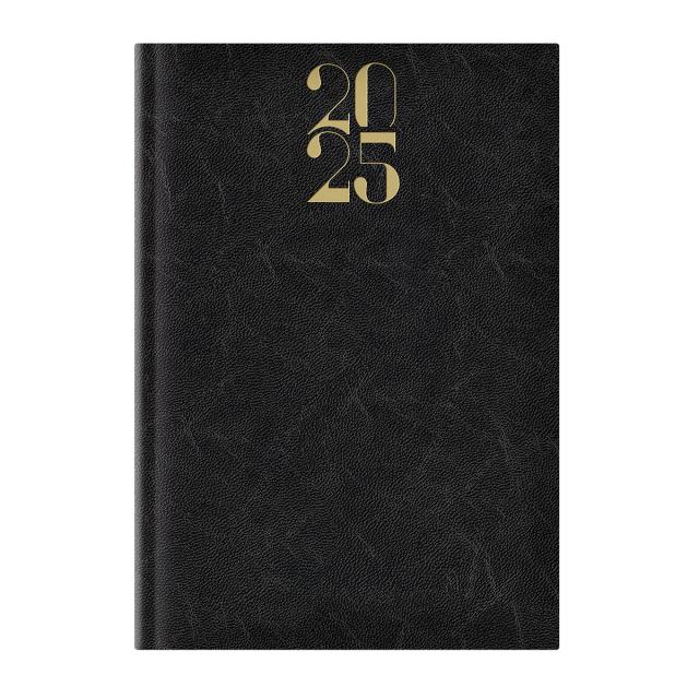 Agenda Artilux A5, datata, hartie ivory, coperta negru