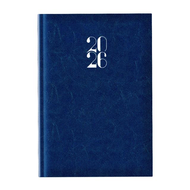 Agenda Artilux A5 datata, hartie ivory, coperta albastru