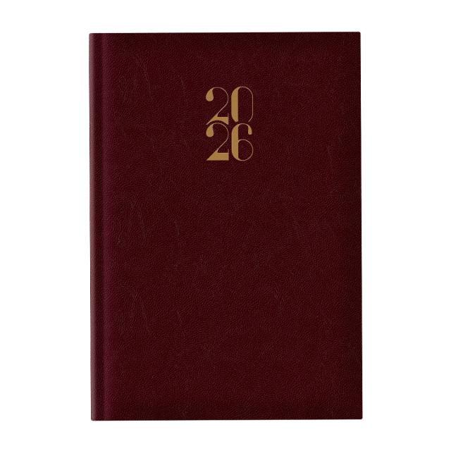 Agenda Artilux A5 datata, hartie ivory, coperta maro