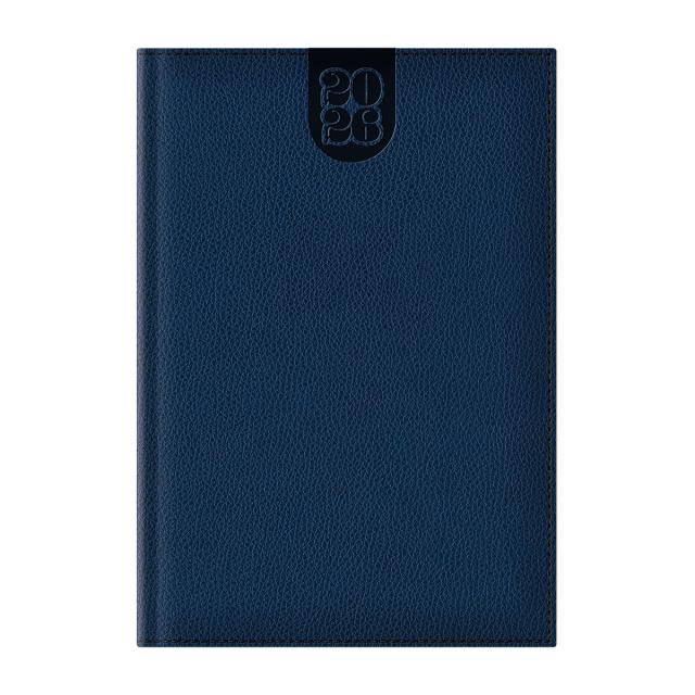 Agenda Dakota A5 datata, hartie ivory, coperta albastru navy