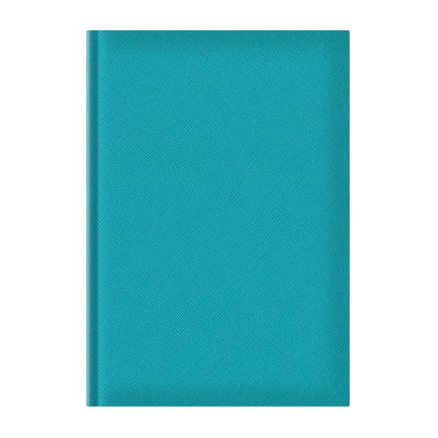 Agenda nedatata A5 Adria, hartie ivory, coperta turcoaz