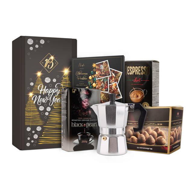 Pachet cadou Craciun Espresso Pleasure