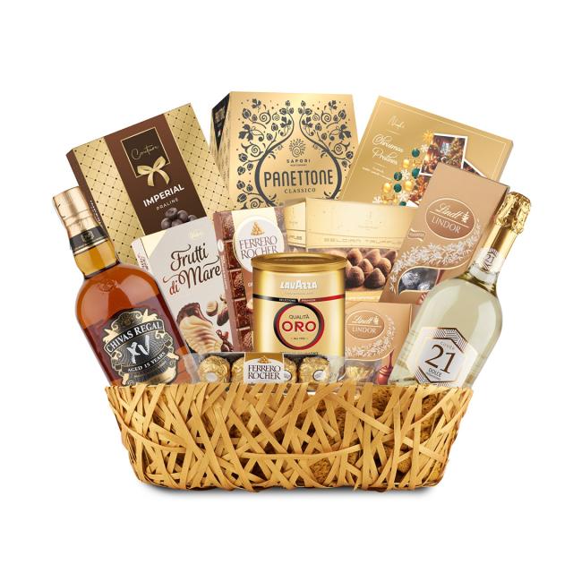 Pachet cadou Craciun Golden Christmas