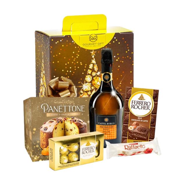 Pachet cadou Craciun Prosecco Gift