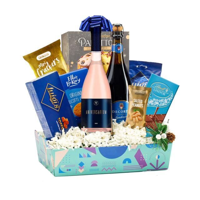 Pachet cadou Craciun Blue Gift