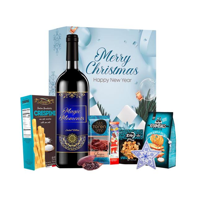 Pachet cadou Craciun Blue Holiday Bliss