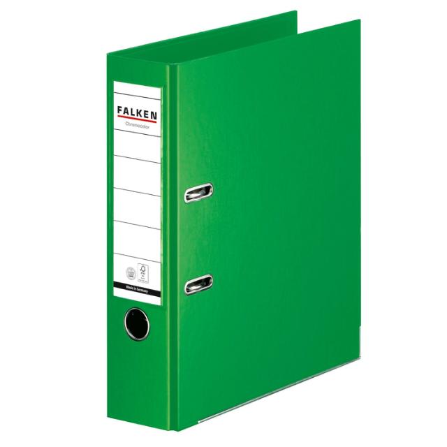 Biblioraft Falken Chromocolor, 80 mm, verde deschis