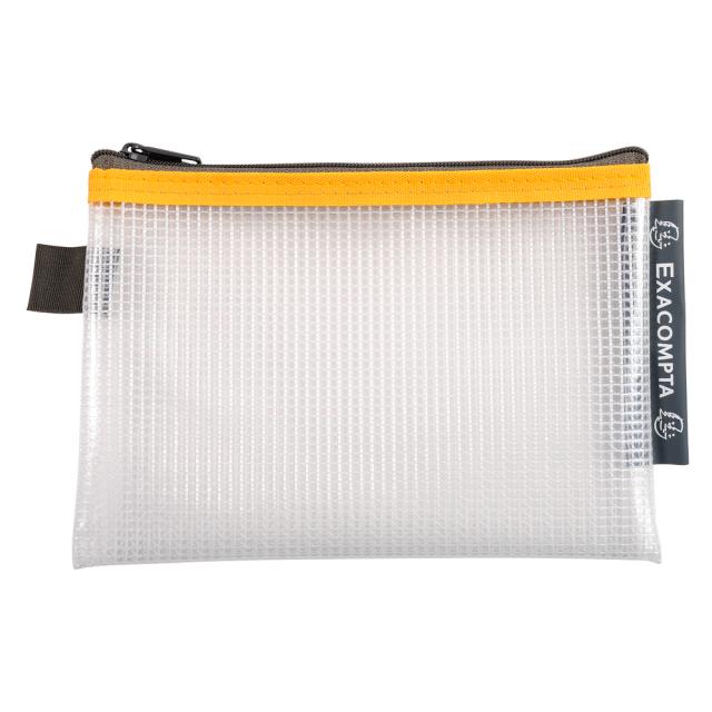 Mapa protectie, inchidere fermoar, A6, PP, transparent
