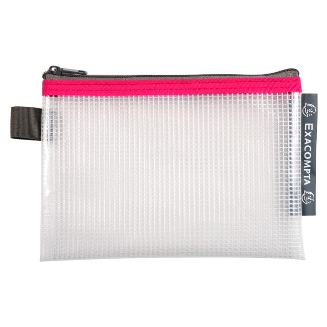 Mapa protectie, inchidere fermoar, A6, PP, transparent