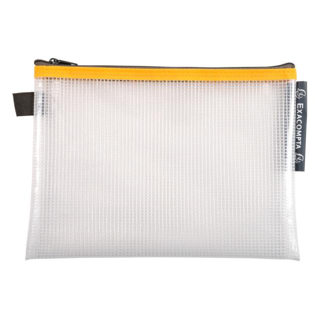 Mapa protectie, inchidere fermoar, A5, transparent