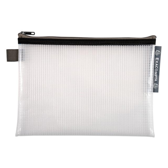 Mapa protectie, inchidere fermoar, A5, transparent