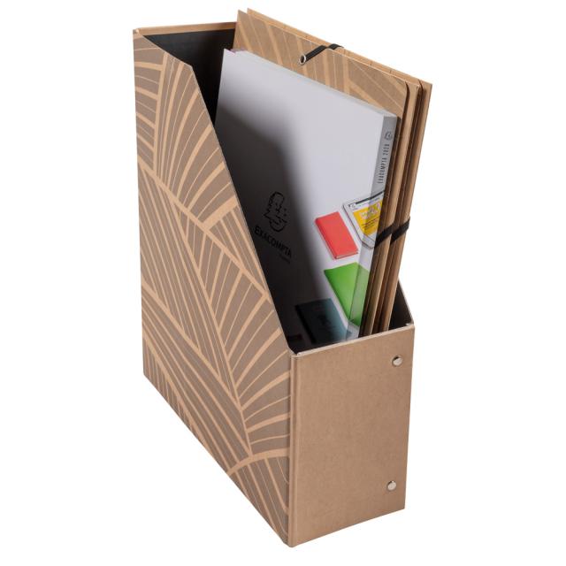 Suport vertical carton Exacompta Eterneco, A4, 31x25 cm, 2 bucati/set