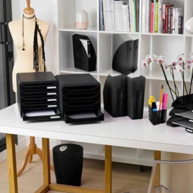 Suport instrumente de scris Exacompta, ECO, negru