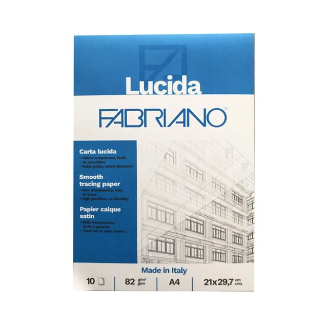 Bloc hartie calc Fabriano, A4, 82g, 10 file