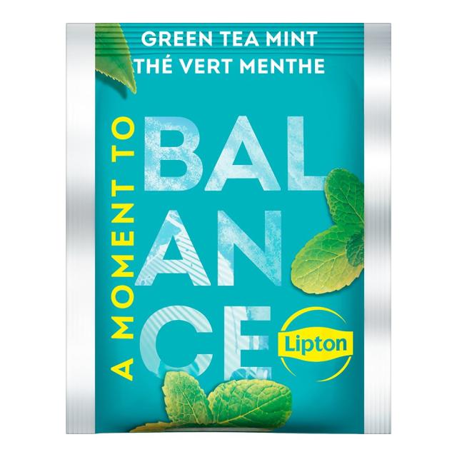 Ceai verde, Lipton Classic, Menta, 25 plicuri