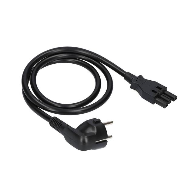 Cablu conector Fellowes, 2 m, priza incorporabila, negru