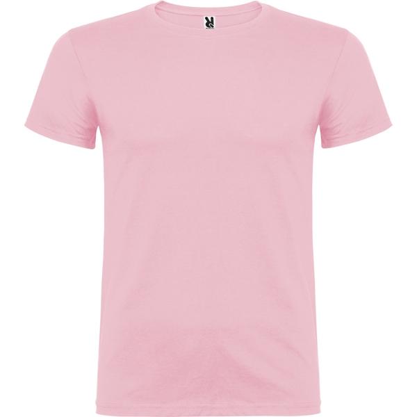 Tricou la baza gatului barbat Beagle, roz pal, marimea XXL