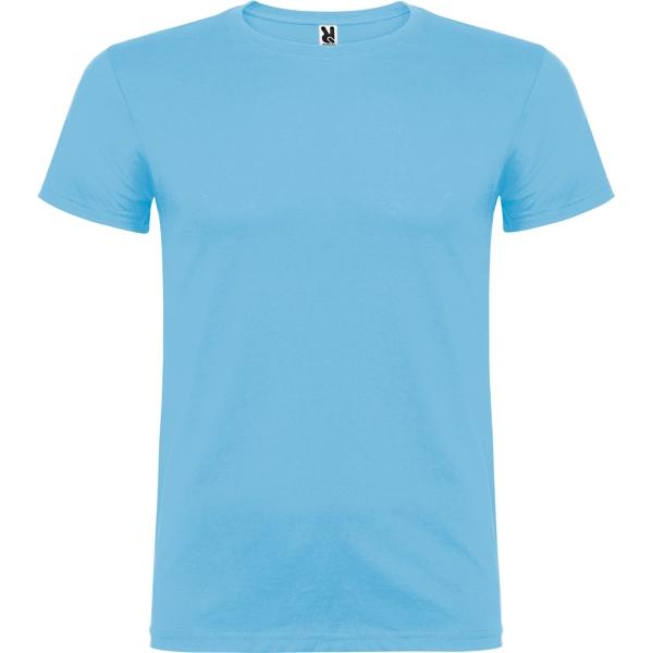 Tricou la baza gatului barbat Beagle, albastru deschis, marimea XXL