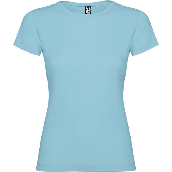 Tricou la baza gatului dama Jamaica, albastru deschis, marimea XXL