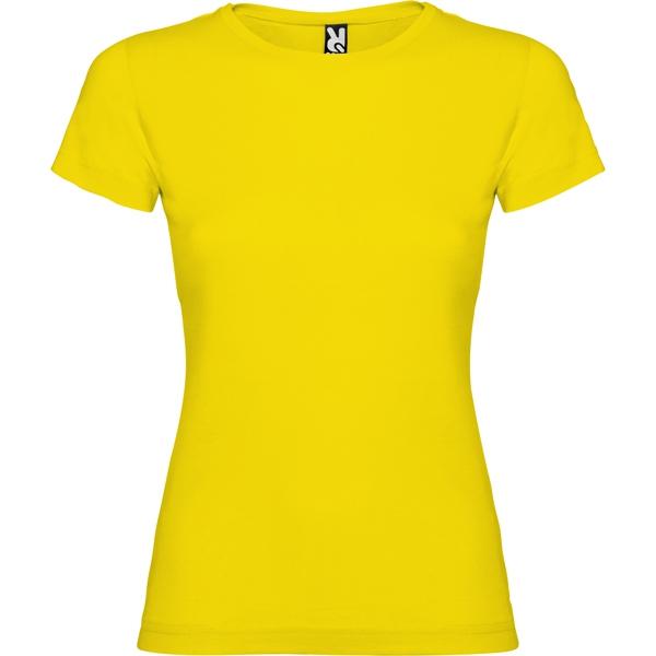 Tricou la baza gatului dama Jamaica, galben, marimea L
