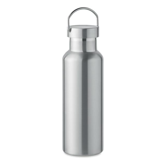Sticla termoizolanta, 500 ml, Florence, argintiu