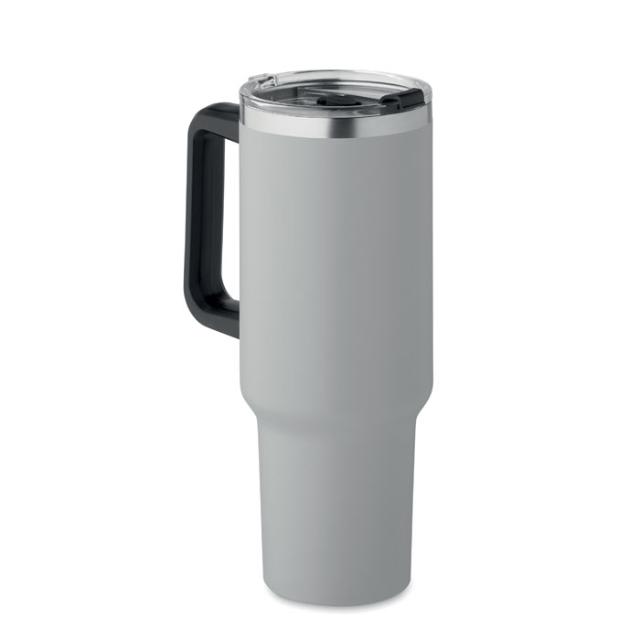 Termos Suma, perete dublu, otel inoxidabil, 1200 ml, gri