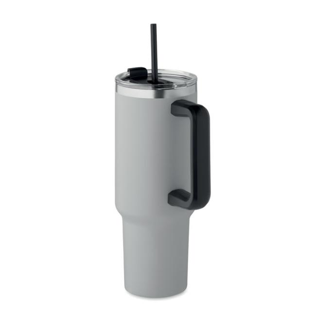 Termos Suma, perete dublu, otel inoxidabil, 1200 ml, gri