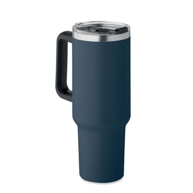 Termos Suma, perete dublu, otel inoxidabil, 1200 ml, albastru