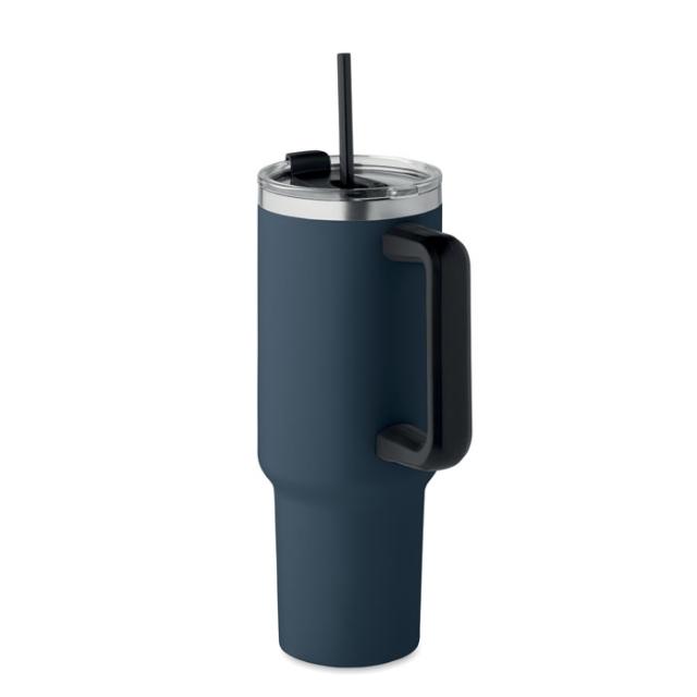 Termos Suma, perete dublu, otel inoxidabil, 1200 ml, albastru
