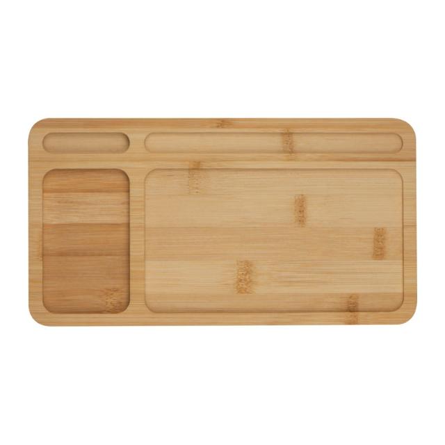 Deskpad bambus cu incarcare fara fir