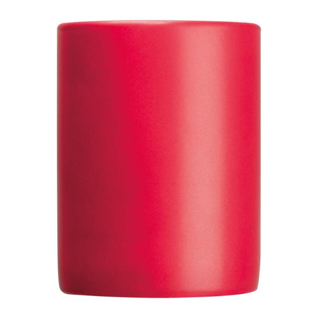 Cana din ceramica Bradford, rosu