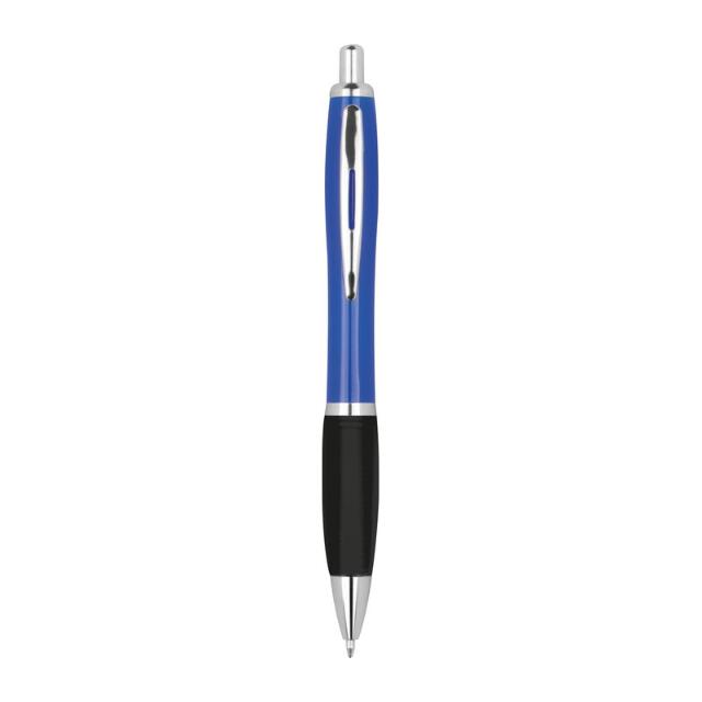 Pix R ABS Lima grip negru, corp albastru, scriere albastra