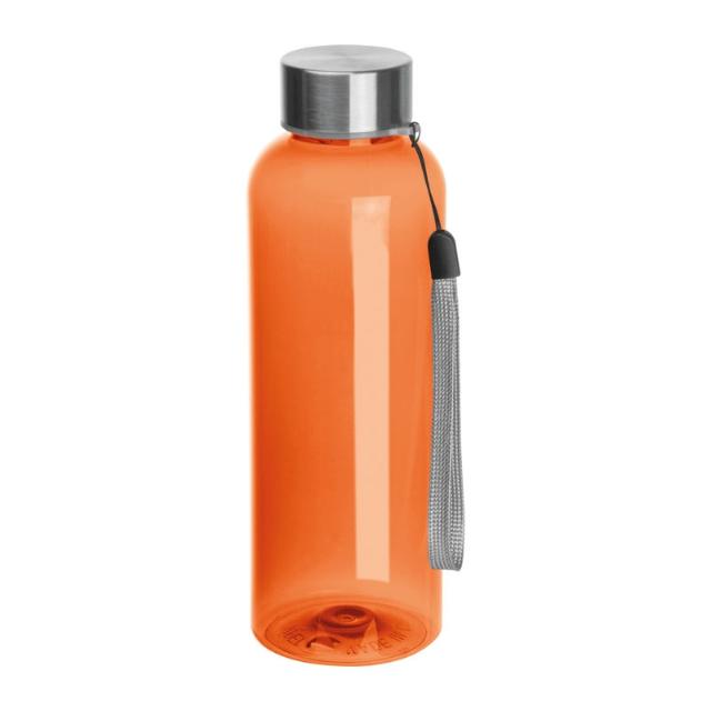 Sticla din RPET reciclat, 500 ml, BPA free, portocaliu