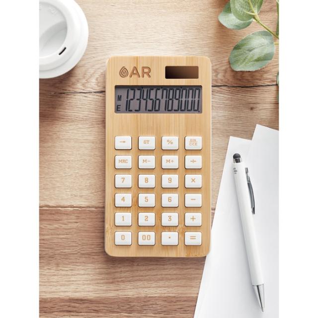 Calculator bambus, 12 cifre